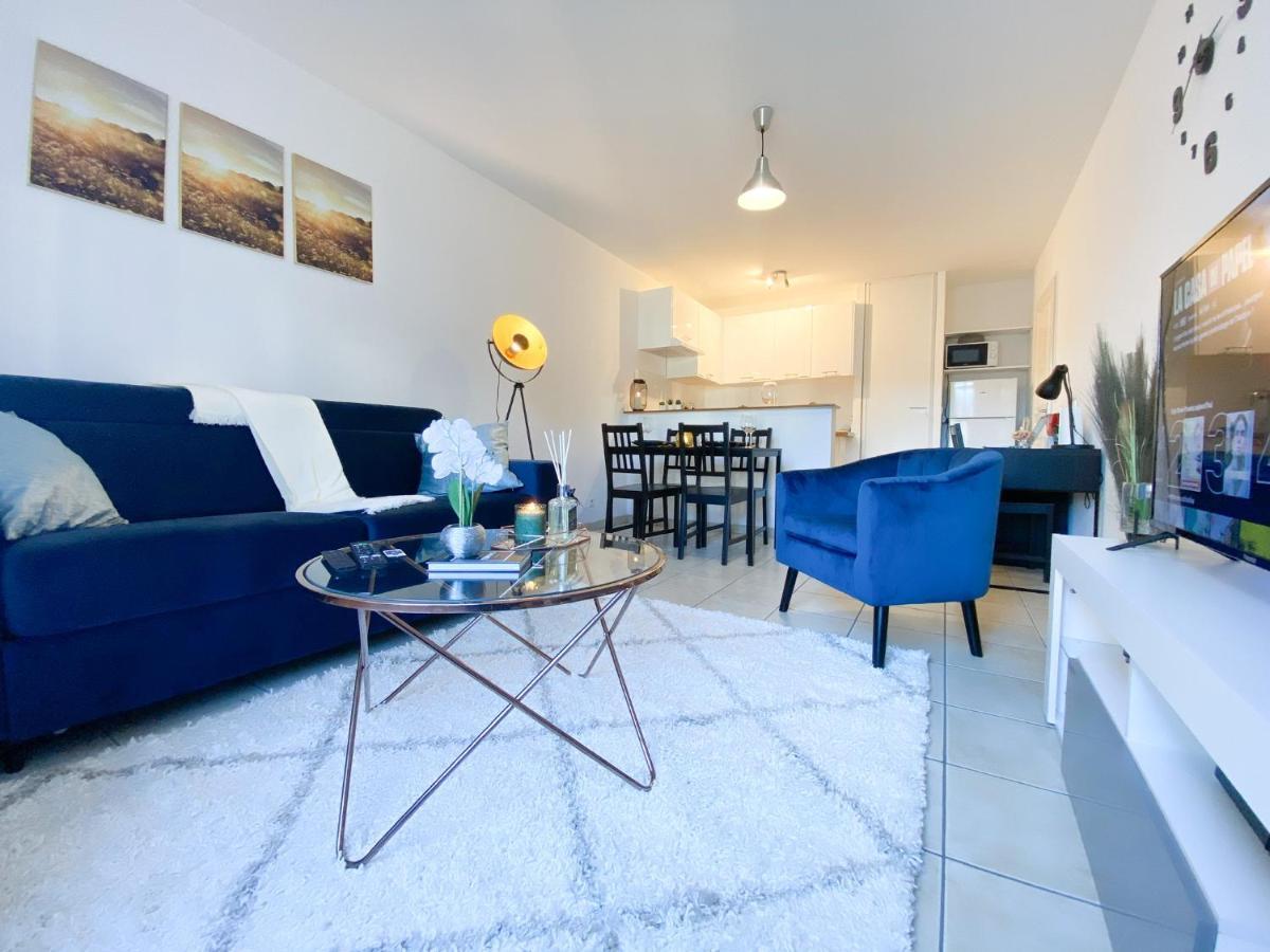 Apartament Blue Pearl - Parking - Gare Rer A 5 Min Corbeil-Essonnes Zewnętrze zdjęcie